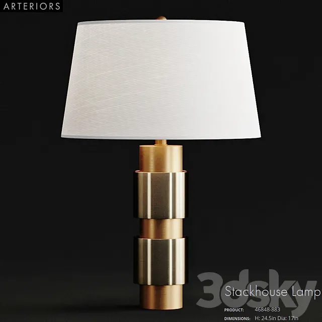 ARTERIORS Stackhouse Lamp 3ds Max