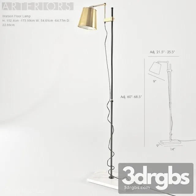 Arteriors Watson Floor Lamp 3dsmax Download