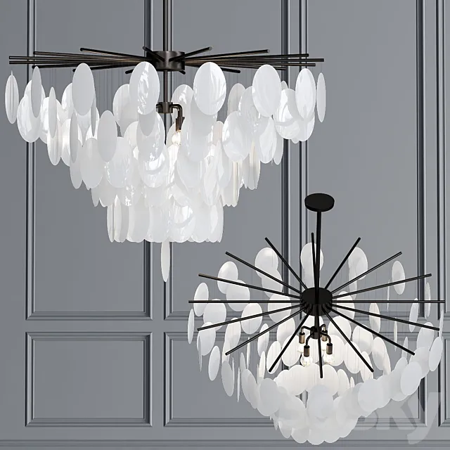 Arteriors_Tiffany_Chandelier 3DS Max Model