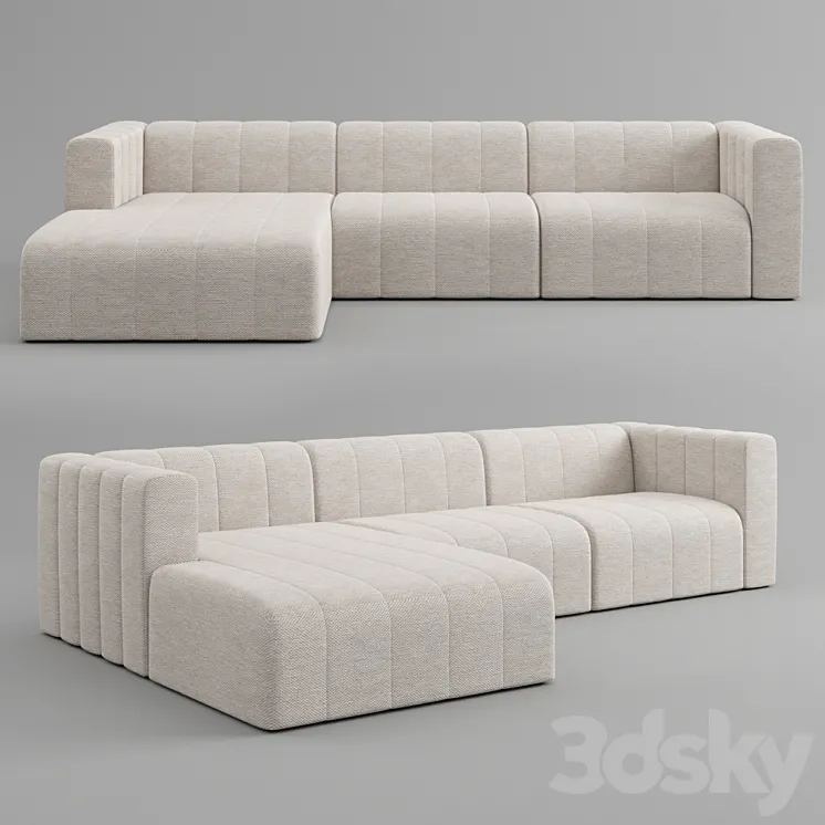Artesanos langhasm sofa 3DS Max