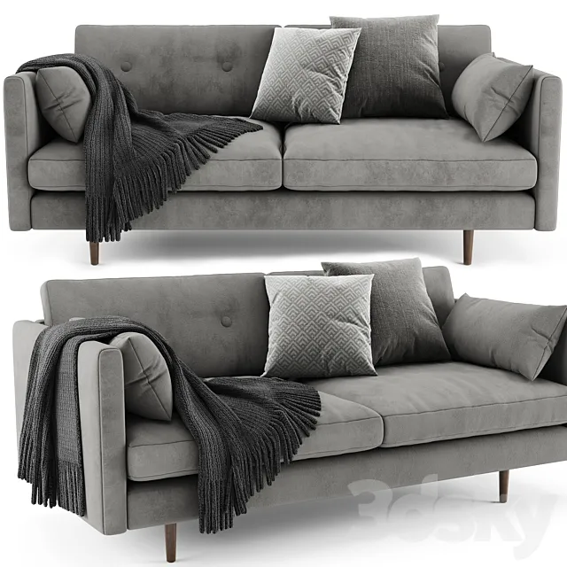 Article anton sofa 3DSMax File