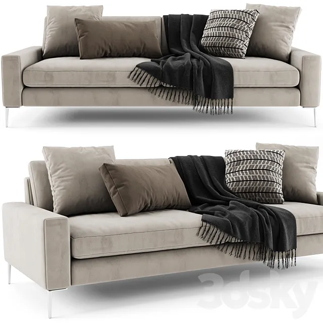 Article nova sofa 3ds Max