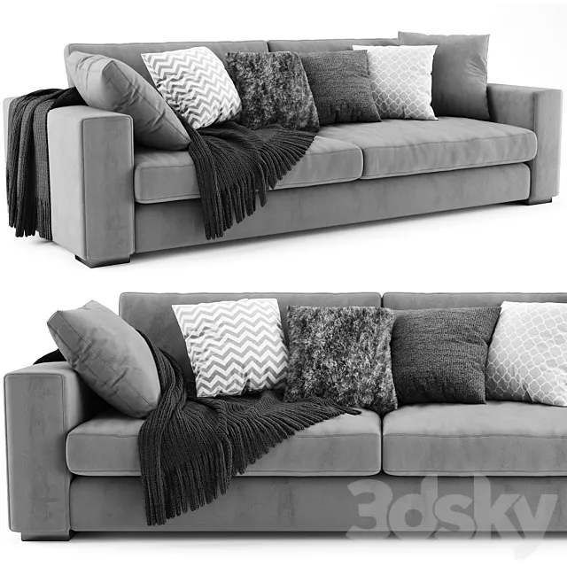 Article Sitka Sofa 3DS Max Model