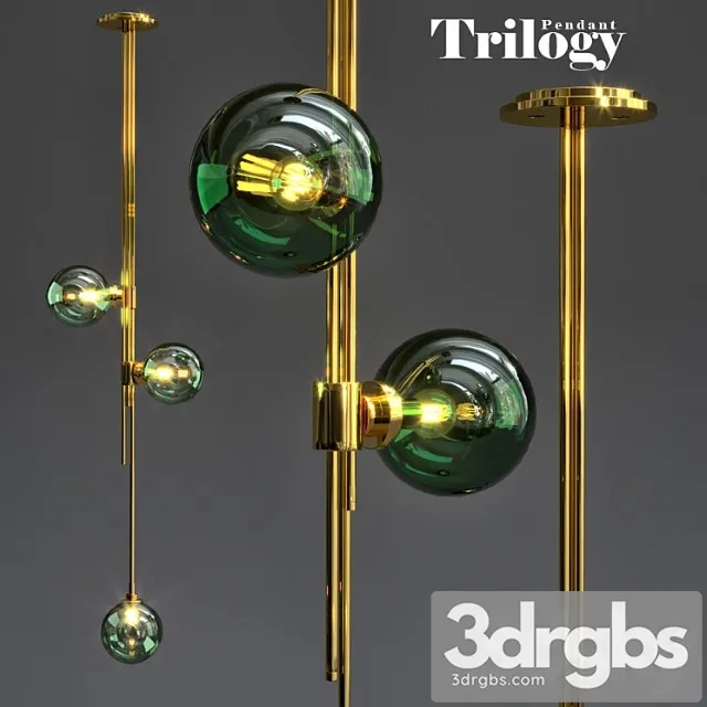 Articolo lighting trilogy pendant 3dsmax Download