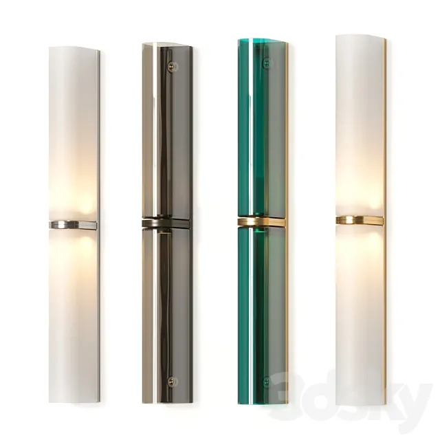 Articolo Slim Double Wall Lamps 3DS Max Model