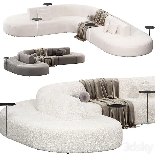 ARTIKO Sectional modular sofa 3dsMax Model