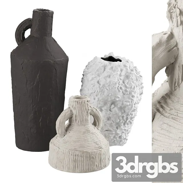Artisan clay vases 2