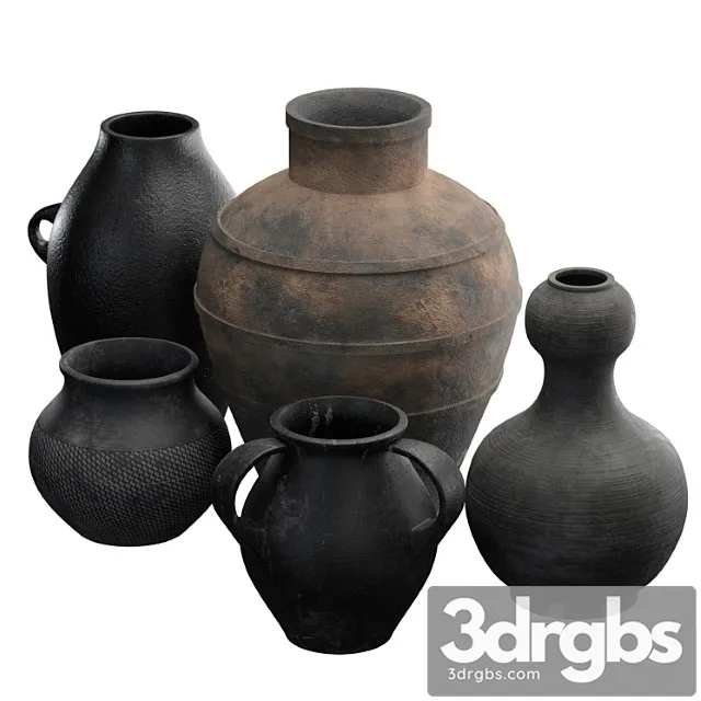 Artisan vases collection (pottery barn)