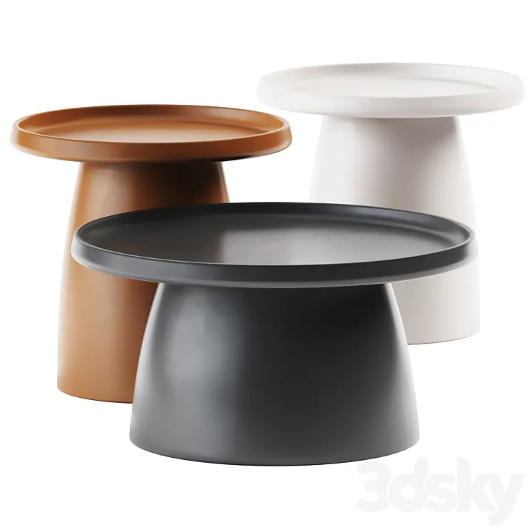 ArtissIn Coffee Table Mushroom Nordic 3DS Max