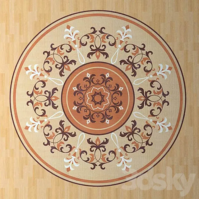 artistic parquet (socket) 3DS Max Model