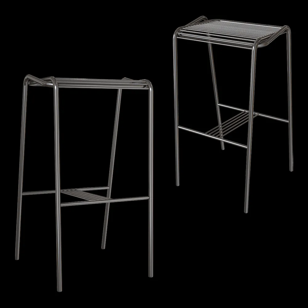 Artu – Bar stool Le Tube 2 3ds Max