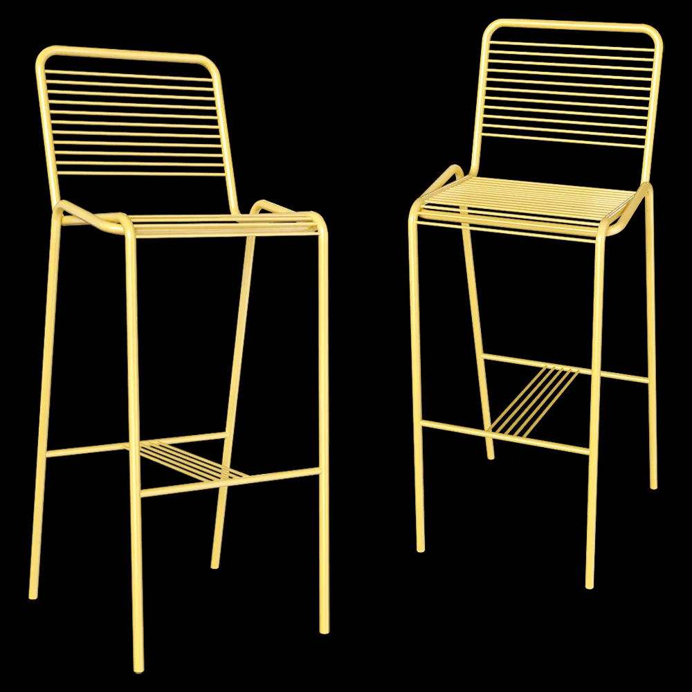 Artu – Bar stool Le Tube 3ds Max
