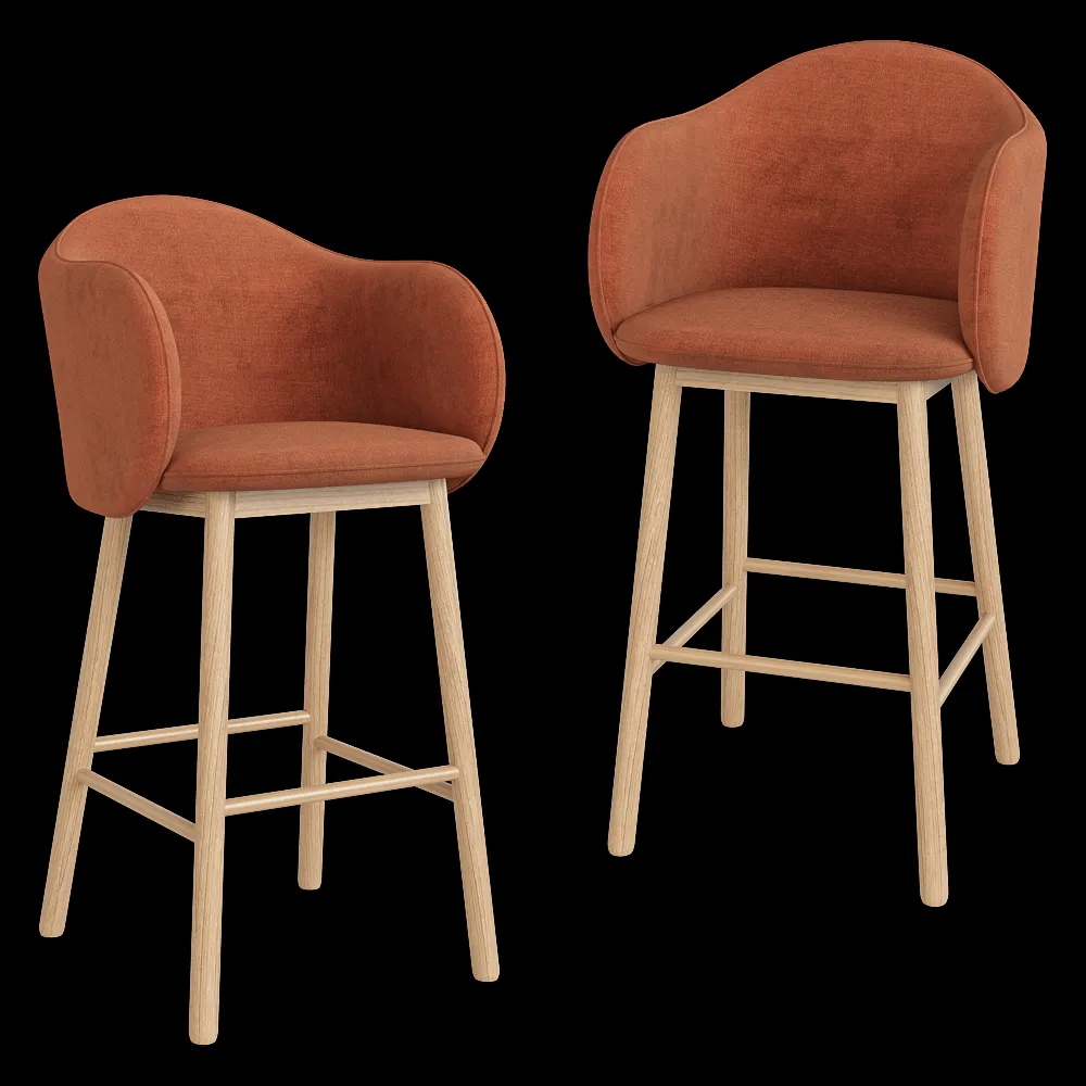 Artu – Bar stool Lover 3ds Max