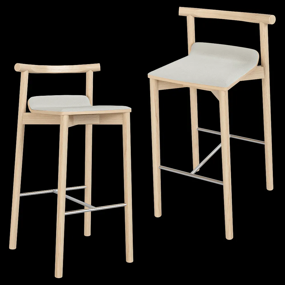 Artu – Bar stool Wox S 3ds Max