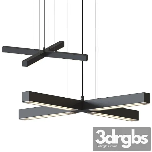 Artys cross by ilfari pendant lamp