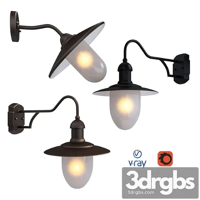 Aruba outdoor lighting wall lamps from the company lucide belgium. 3dsmax Download