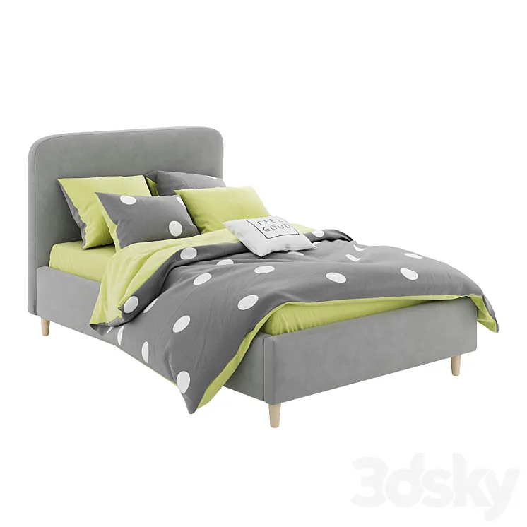Arvika_bed 3DS Max Model