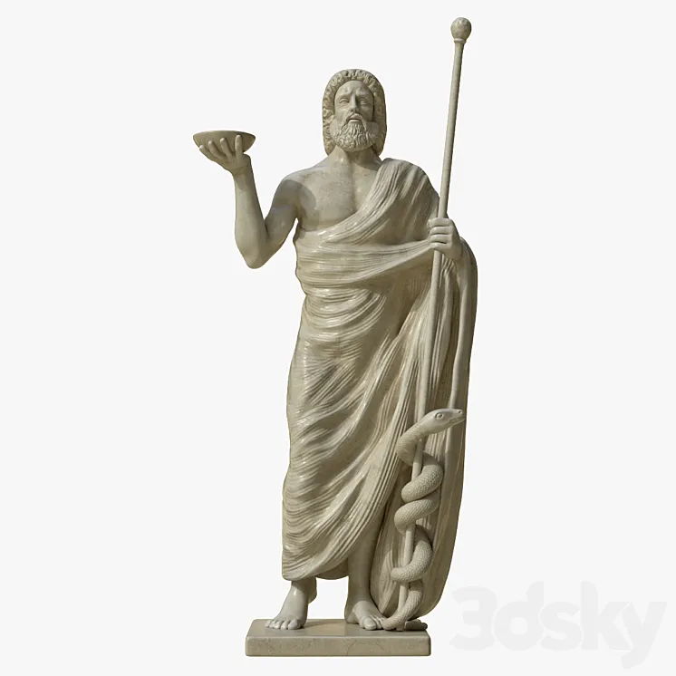 Asclepius 3DS Max