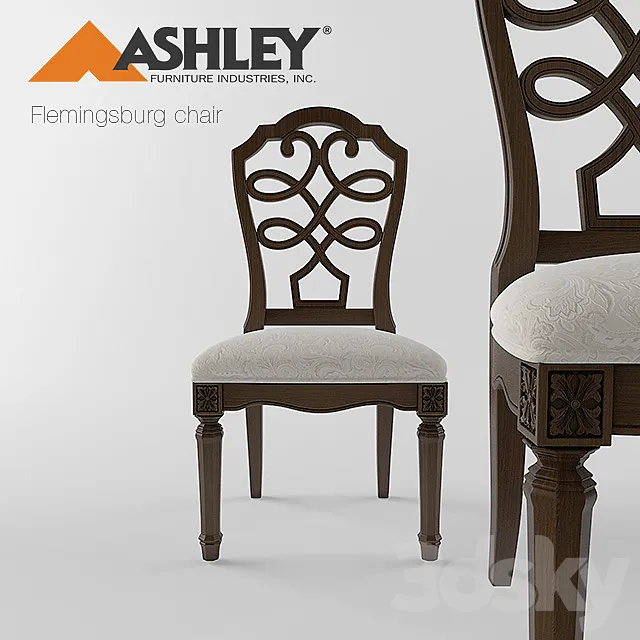 Ashley Flemingsburg chair 3DS Max Model