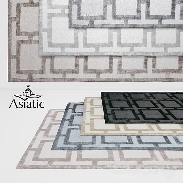 Asiatic Eaton Rugs 3ds Max