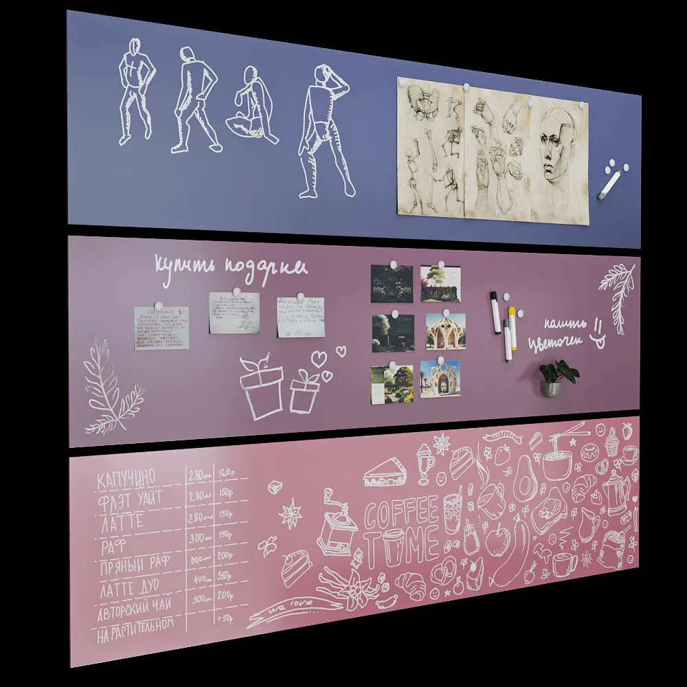 ASKELL – Board Long 3ds Max