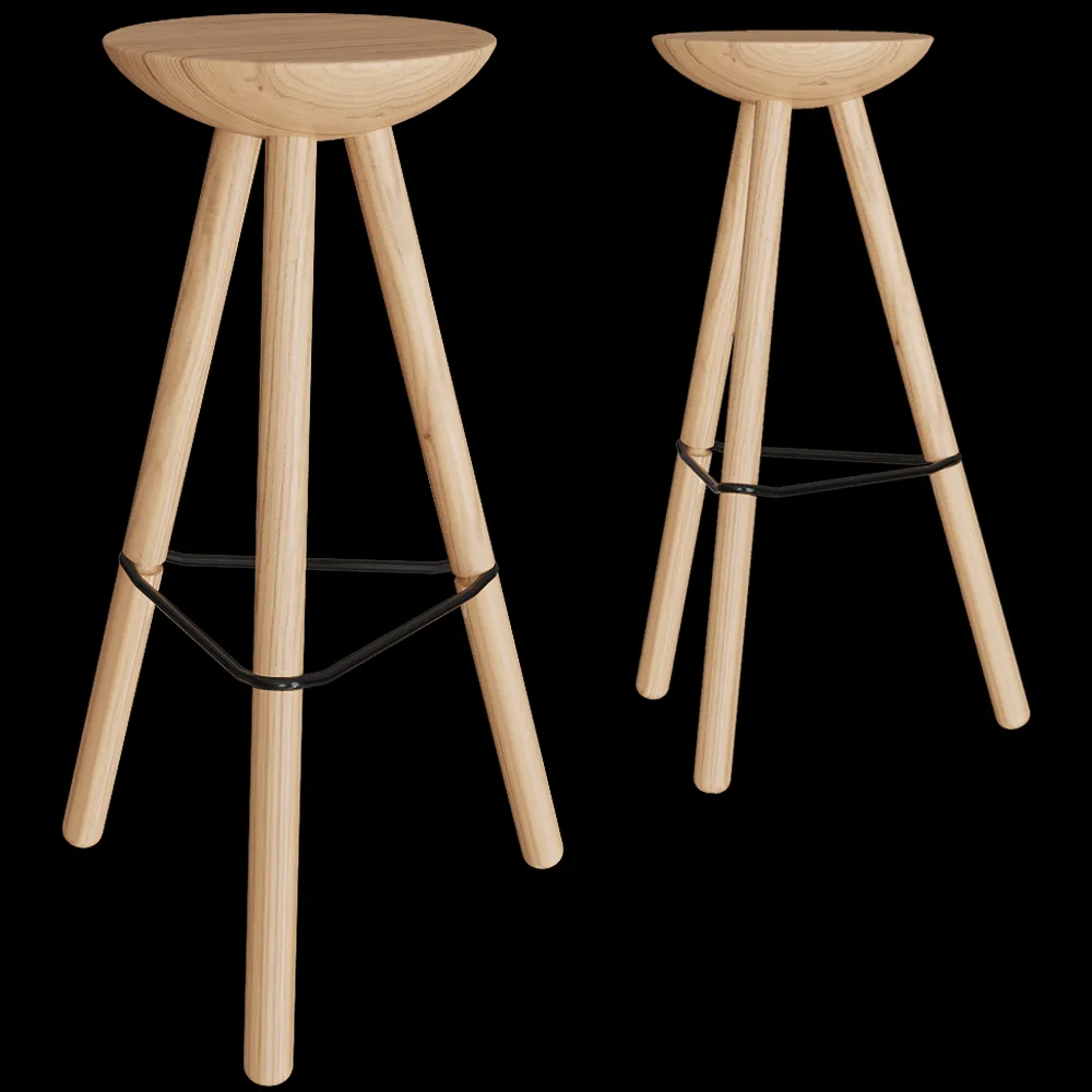Askia – Barstool TRIBUT 3ds Max