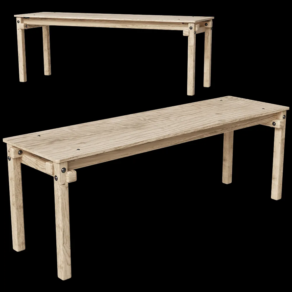 Askia – Bench Fair and Square 3ds Max