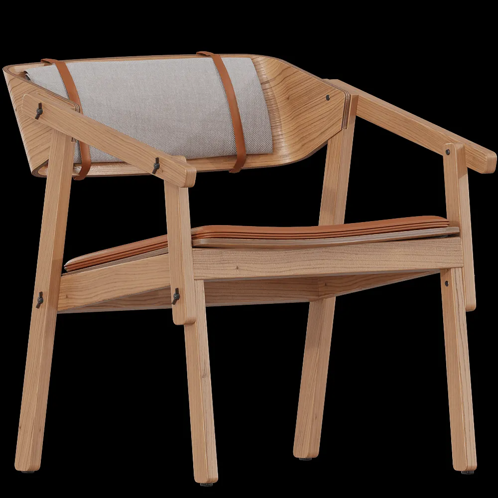 Askia – Lounge chair Atelier 3ds Max