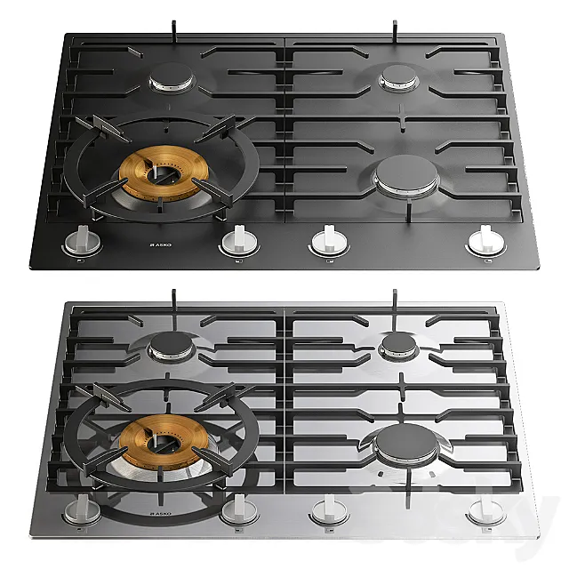 Asko HG1666 AB HG1666 SB hob (600x526mm) 3ds Max