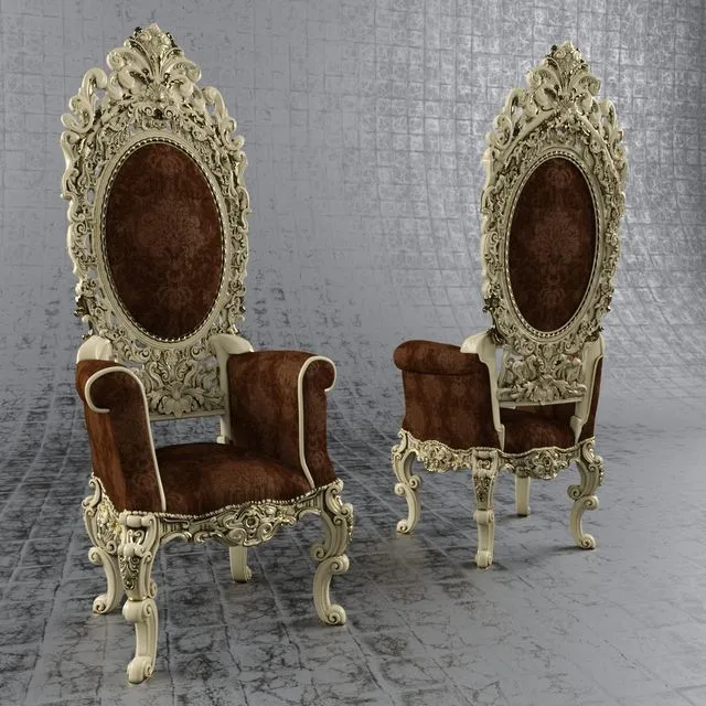 Asnaghi armchair 3dsMax Model