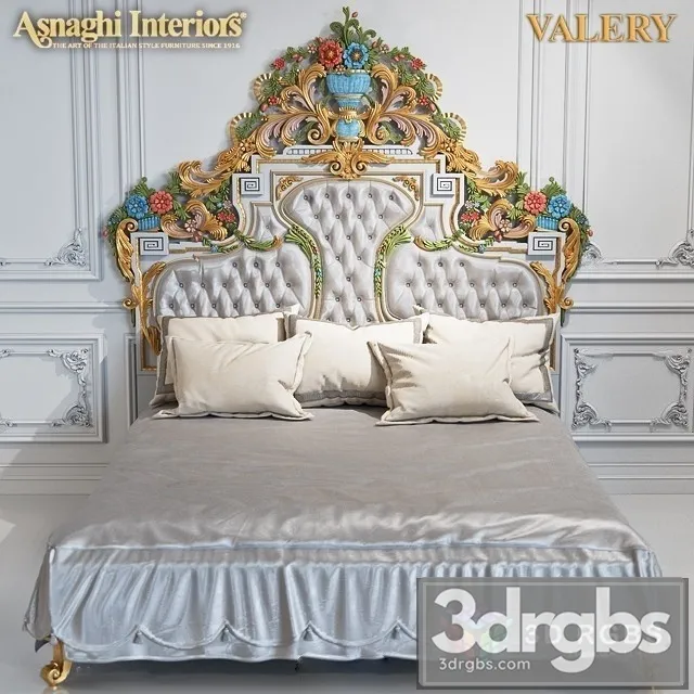 Asnaghi Bed Valery 3dsmax Download