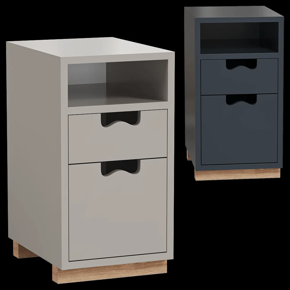 ASPLUND – Bedside table Snow G3 3ds Max