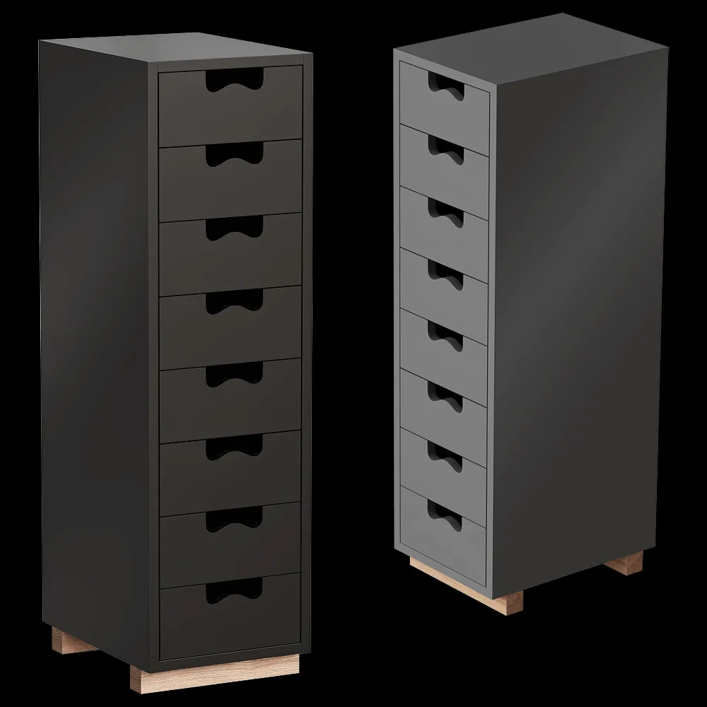 ASPLUND – Cabinet Snow J8 3ds Max