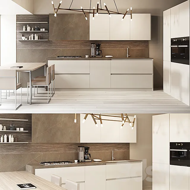 Aster CONTEMPORA composition 1 3ds Max