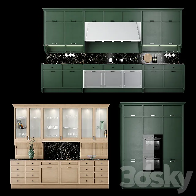 Aster Cucine Avenue 3DS Max Model