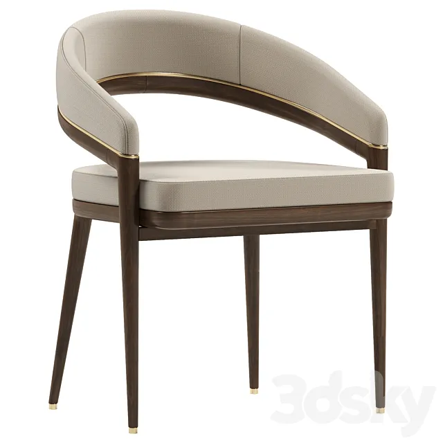 Aster – Erick dining chair 3DS Max Model