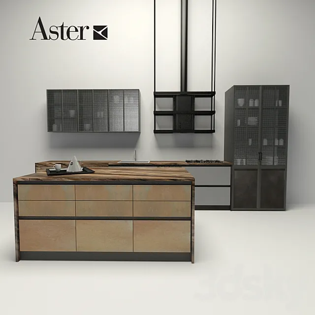 Aster – factory 3DS Max Model