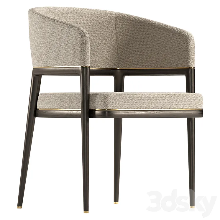 Aster – Mark dining chair 3DS Max Model