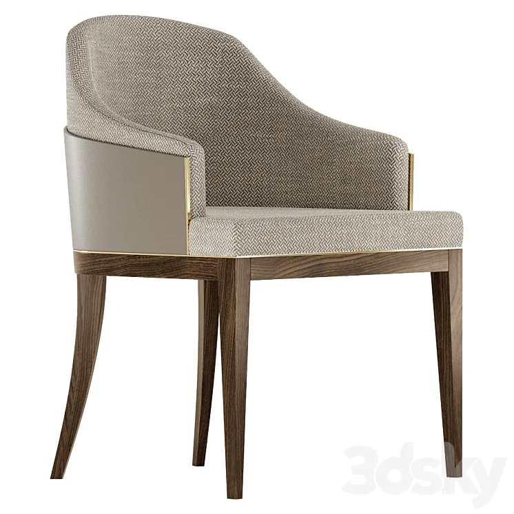 Aster – Wolfe dining chair 3DS Max