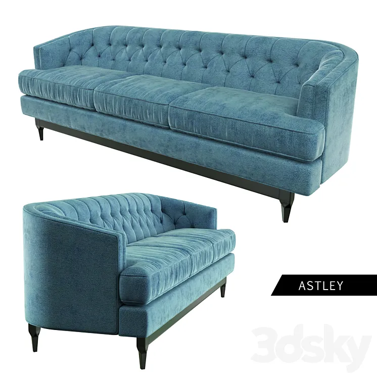 Astley_Lounge_Sofa 3DS Max