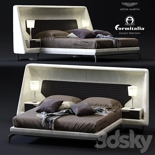 Aston Martin V146 Bed 3ds Max