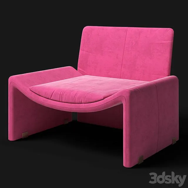Aston Martin V263 Armchair 3dsMax Model