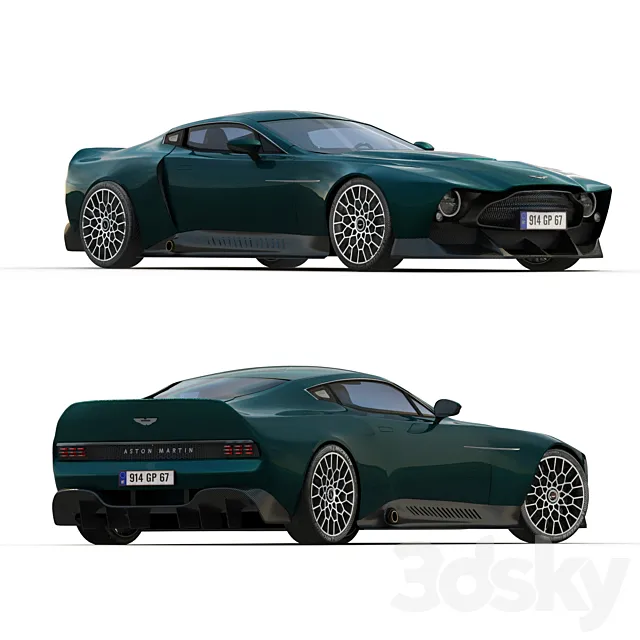 Aston Martin Victor 3ds Max