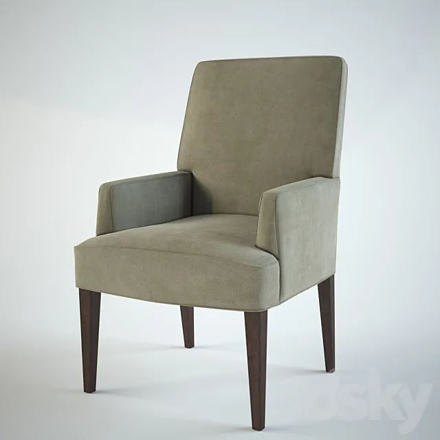 Astor Dining Arm Chair 3DSMax File