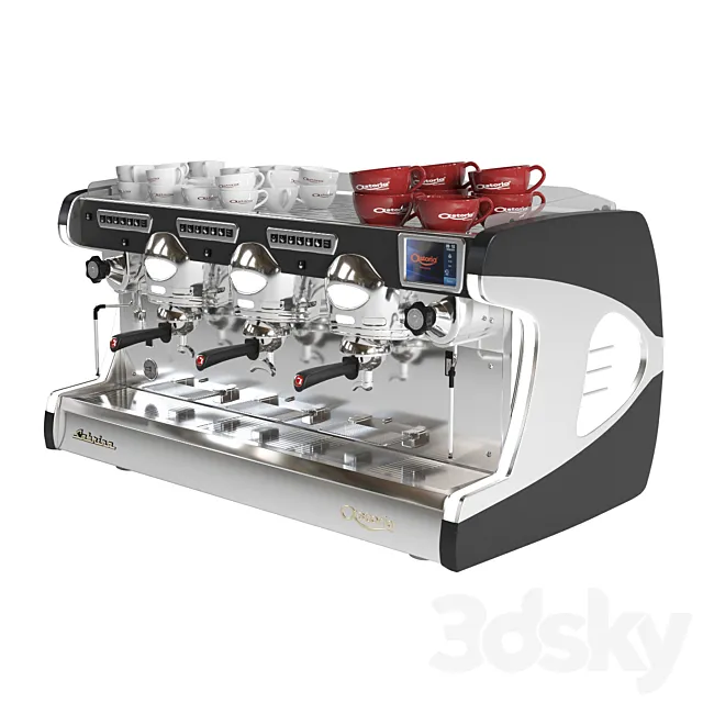 Astoria Sabrina coffee machine 3ds Max