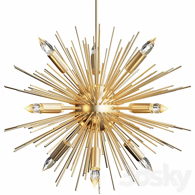 ASTRA Chandelier Sputnik 3ds Max
