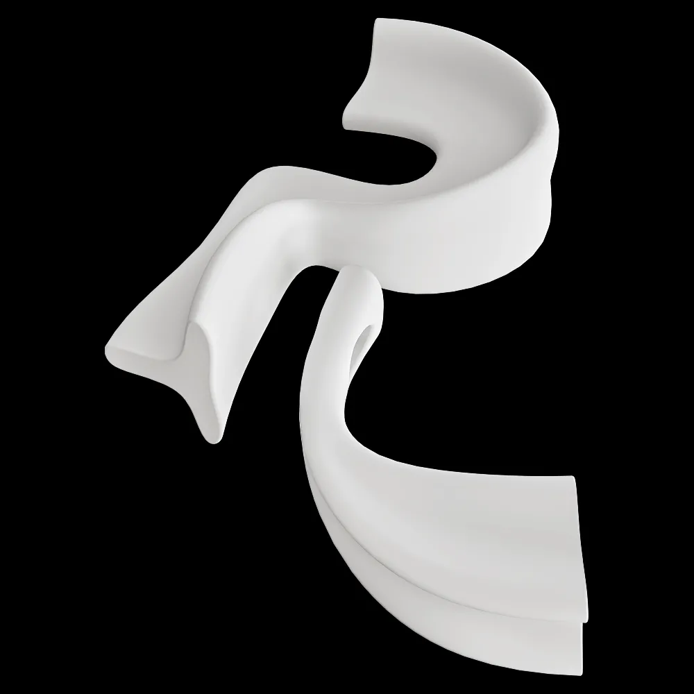 Astrini Design – City alphabet Letter R 3ds Max