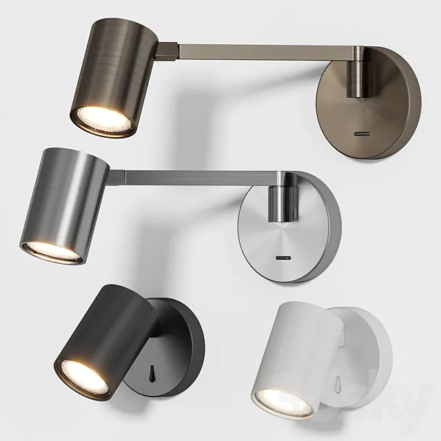 Astro Lighting Ascoli Set Wall Lamps 3dsMax Model