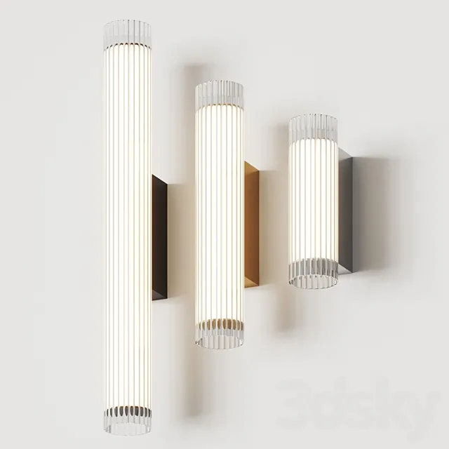 Astro Lighting Io Wall Lamps 3DS Max Model