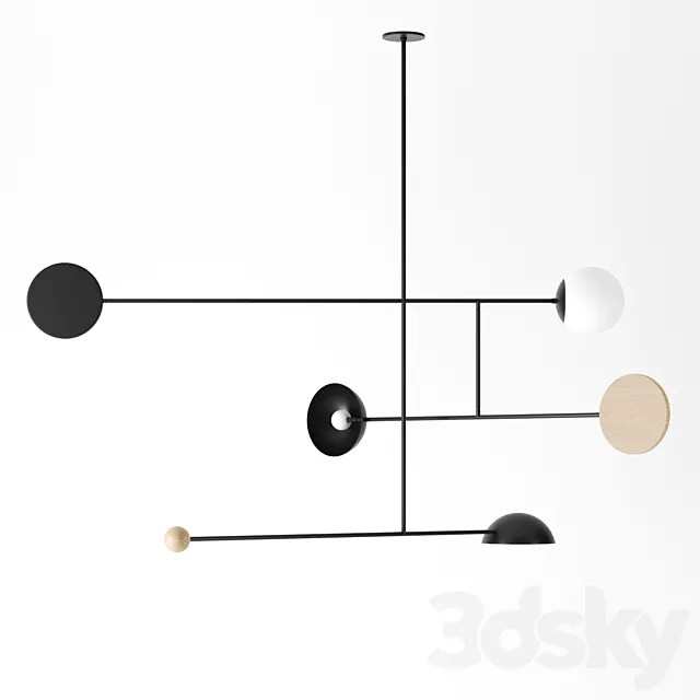 Astro mobile light 2 by Andrew Neyer 3ds Max